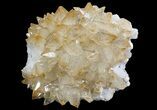 Gemmy Calcite Crystal Cluster - Elmwood Mine, Tennessee #66315-1